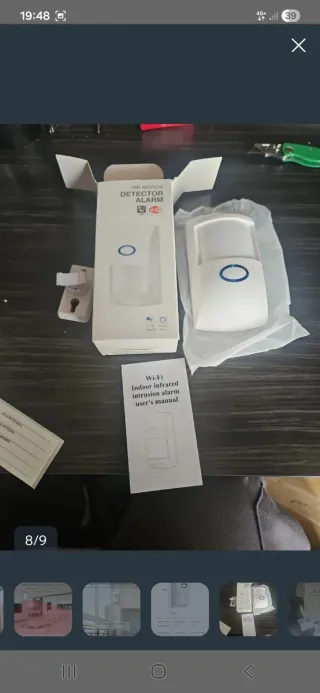 Detector de movimiento Wi-Fi pir motion