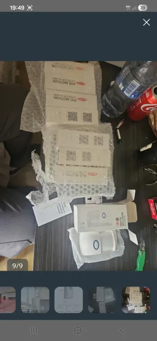 Detector de movimiento Wi-Fi pir motion