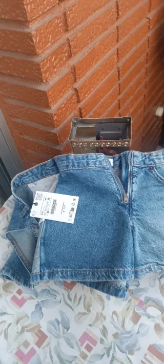 Falda vaquera niña ZARA