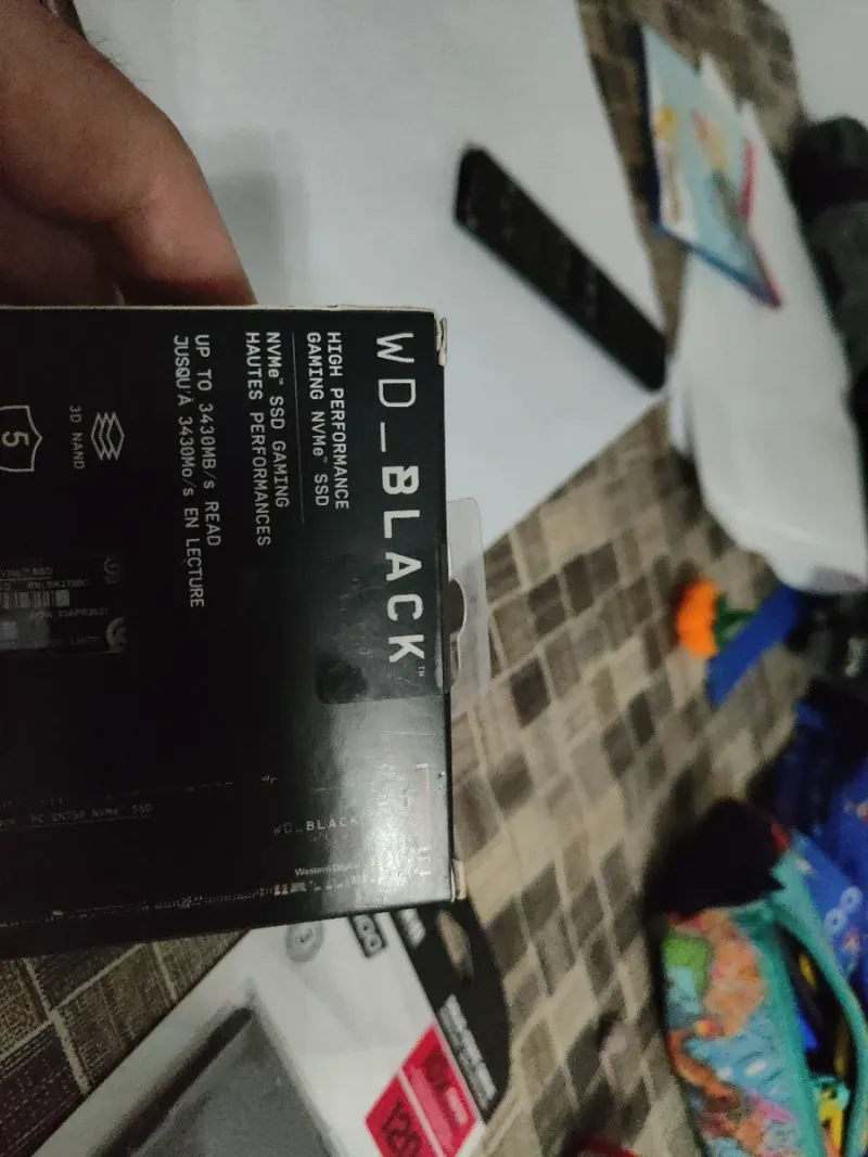 SSD WD Black SN750 1TB NVMe M.2 afbeelding 3