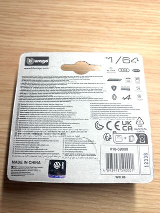 Volkswagen Van Samba Bburago 1:64