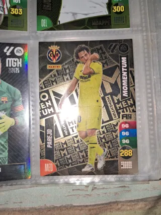 Cartas de fútbol Panini LaLiga