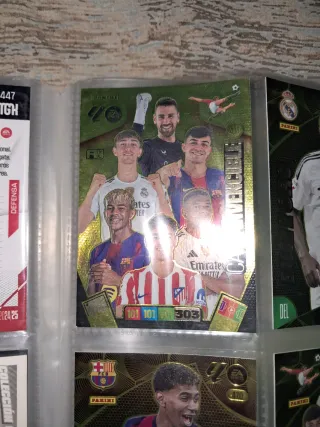 Cartas de fútbol Panini LaLiga
