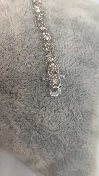 Pulsera Tennis de Diamantes Naturales – 5.00CT