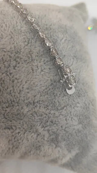 Pulsera Tennis de Diamantes Naturales – 5.00CT