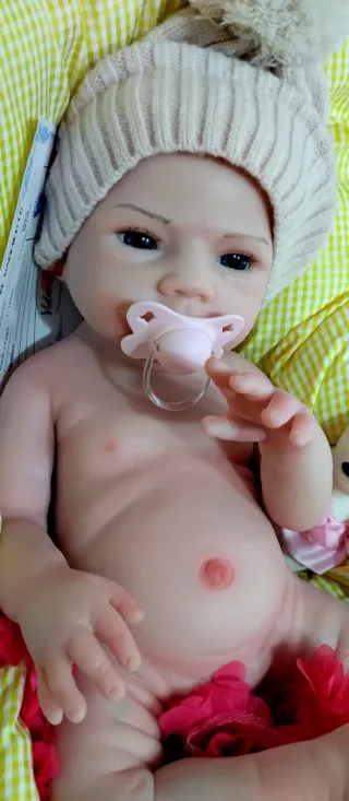 Bebé Reborn Silicona Completa