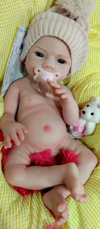 Bebé Reborn Silicona Completa