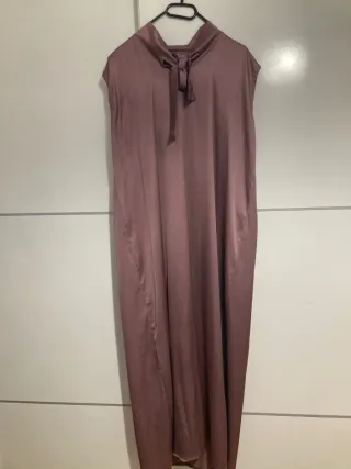 Jlaba Marroquí Rosa/Morado Talla Única