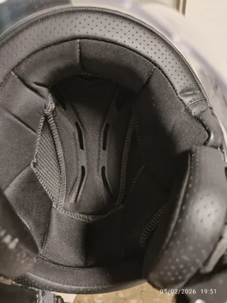 Casco Jet Piaggio Blanco Talla XS, seminuevo.