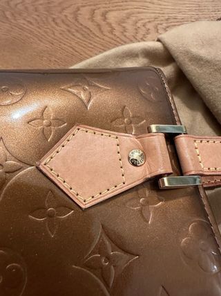 Bolso Louis Vuitton Marrón Dorado