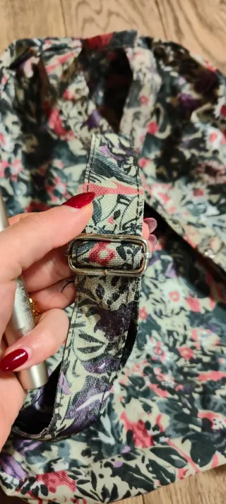 Zaino floreale da ragazza