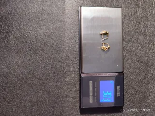 Pendientes Oro 18k Piedras Multicolor