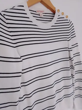 Jersey Rayas Brooks Brothers Red Fleece Talla S