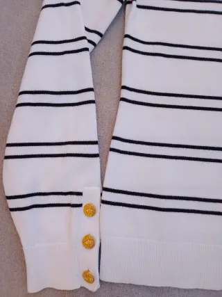 Jersey Rayas Brooks Brothers Red Fleece Talla S