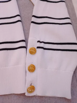 Jersey Rayas Brooks Brothers Red Fleece Talla S