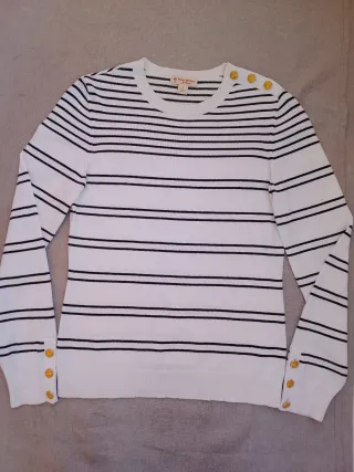 Jersey Rayas Brooks Brothers Red Fleece Talla S