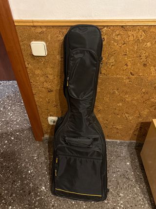 Funda para guitarra eléctrica negra