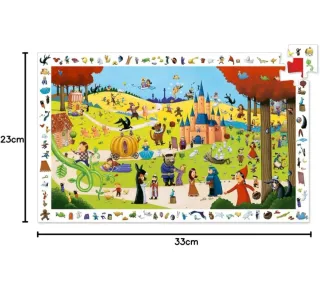 Puzzle 54 piezas observación PERSONJES DE CUENTOS