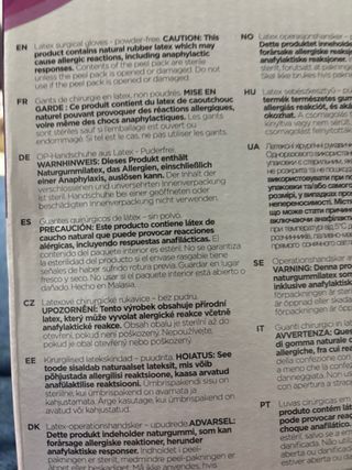 GAMMEX Guantes de Látex Estériles