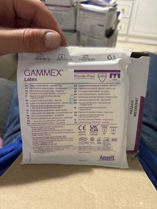 GAMMEX Guantes de Látex Estériles
