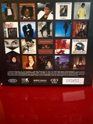 Cubo 20 CD Michael Jackson Edición Limitada
