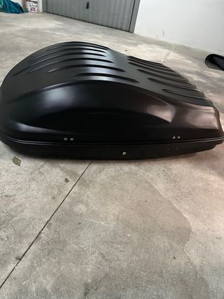 Baule porta tutto auto nero