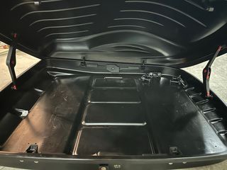 Baule porta tutto auto nero