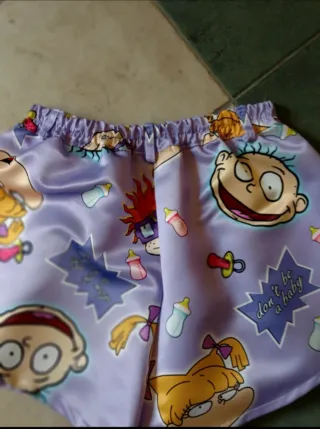 Shorts donna fantasia cartoon