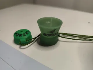 2 Reclamo Zorzal Verde con Cuerda