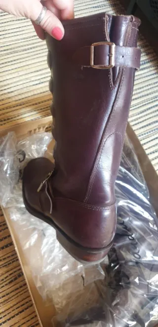 Botas Sendra Unisex Cuero Marrón Hebilla 41