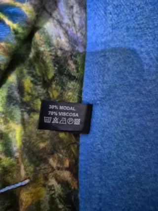 Sciarpa/scialle con stampa floreale