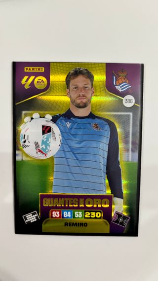 Guante de Oro Álex Remiro Adrenalyn 25-26