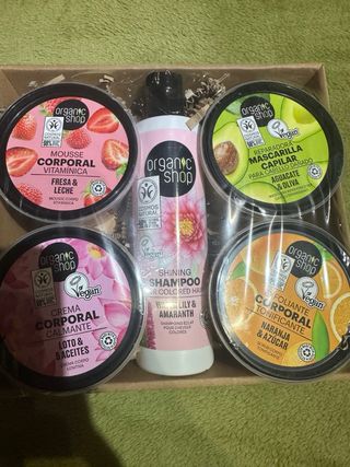Pack Organic Shop: Champú y Mascarillas