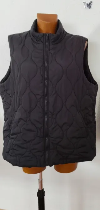 Chaleco acolchado negro