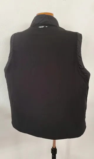 Chaleco acolchado negro