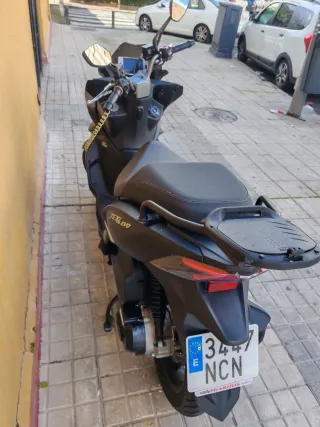 Sym Jet Evo 14 Scooter Automática Negra