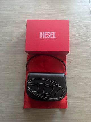 Borsa Diesel Nera con Logo D