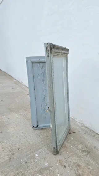 Ventana antigua madera 1900