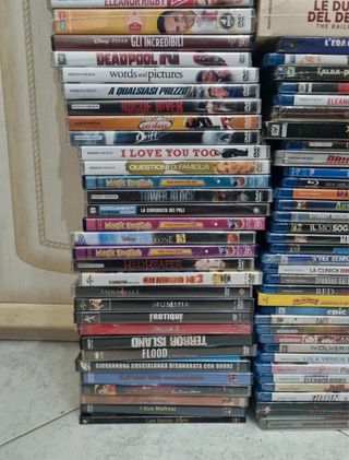 Lotto 100 DVD Blu-ray Misti , sealed nuovi sigilla