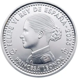 4 Moneda 30-40€ Plata España 2020-2021-2023-2025