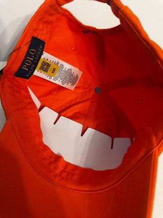 Gorra Polo Ralph Lauren Naranja