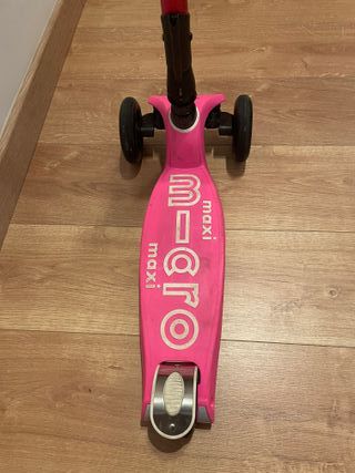 Patinete Micro Maxi Deluxe Plegable Rosa