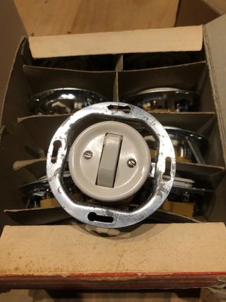 Conmutador Luz Vintage Tipo Pluma