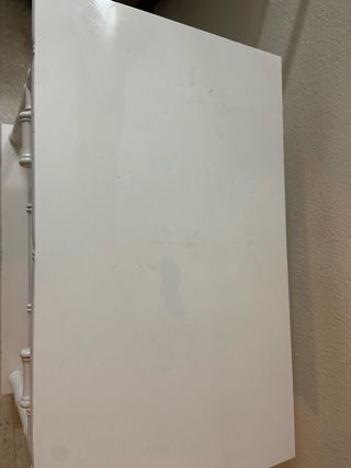 Mueble Estantería Blanco con Cajón