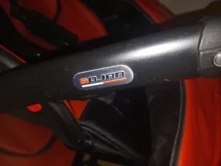 Carro de bebé 3 piezas rojo