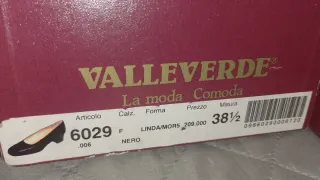 Scarpe donna Valleverde nere.