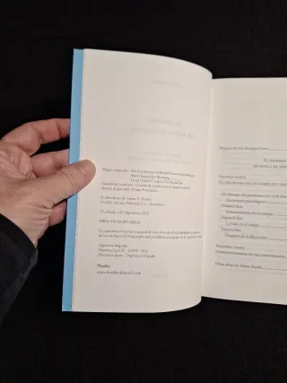 Viktor Frankl. El hombre en busca de sentido