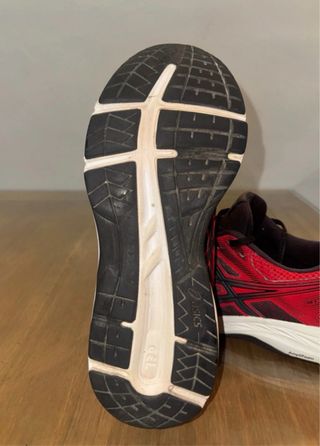 Zapatillas ASICS GEL-Contend 5 Rojo/Negro Talla 42