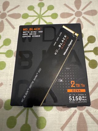 WD_BLACK SN770 SSD NVMe 2TB M.2 Gen4