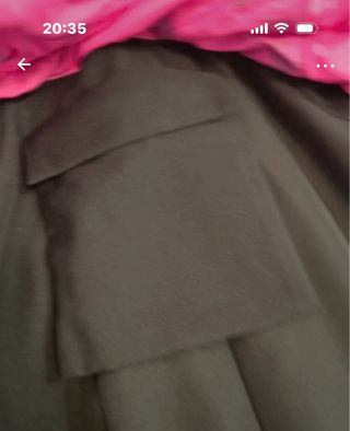 Traje de flamenca rosa con lunares negros